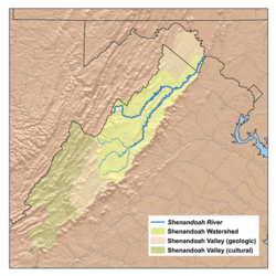 Shenandoah watershed