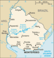 Uruguay-CIA WFB Map