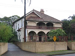 West ryde house near pumping station