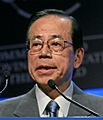 Yasuo Fukuda - World Economic Forum Annual Meeting Davos 2008 cropped