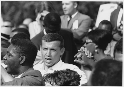 Civil Rights March on Washington, D.C. (Faces of marchers.) - NARA - 542070