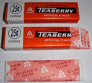 Clark's Teaberry Gum
