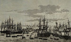 Débarquement de Napoléon en Egypte juillet 1798, Musée de la révolution française - Vizillejpg