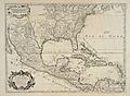 Delisle Carte du Mexique et de la Floride 1703 (1745) UTA