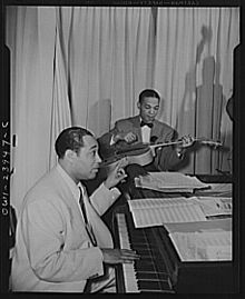 Duke Ellington - Hurricane Ballroom - Duke directing 1