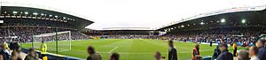 Elland Road panorama from the Revie Stand