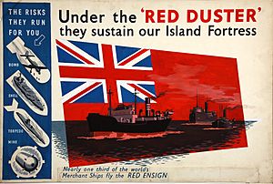 INF3-127 War Effort Under the Red Duster they sustain our Island Fortress