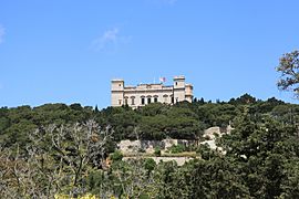 Malta - Siggiewi - Triq il-Buskett - Buskett Gardens + Verdala Palace 05 ies