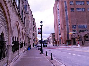 Miller Valley, location of the Miller Brewing Company, in Milwaukee, WI