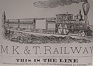 Missouri-Kansas-Texas Advertisement 1881