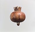 Pomegranate carved in the round MET DP110584