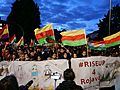 Rojava solidarity demonstration Berlin 2019-10-10 22