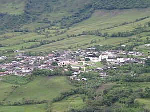 View of Santa Rosa, Cauca