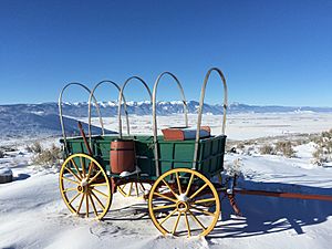 Snow and cold at the Oregon Trail center (32144595495)