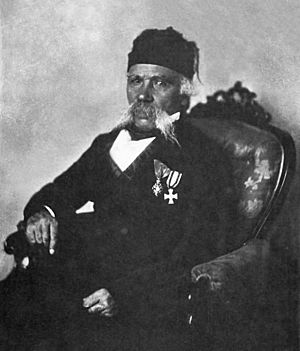 Вук Стефановић Караџић.око 1850.