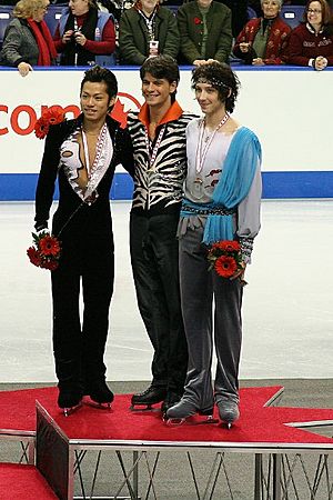 2006 Skate Canada Men's Podium