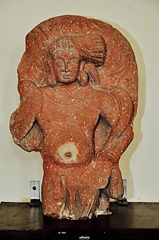 Agni - Kushan Period - ACCN 40-2880 - Government Museum - Mathura 2013-02-23 5714