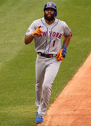 Amed Rosario hits a home run from Nationals vs. Mets at Nationals Park, September 26th, 2020 (All-Pro Reels Photography) (50390766107)