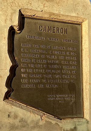 Cameron historic marker