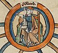 Edward the Elder - MS Royal 14 B VI
