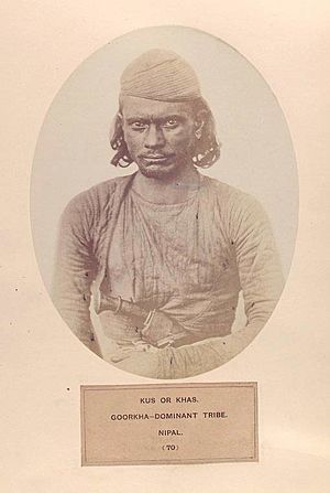 Kus or Khas, Goorkha, dominant tribe, Nipal