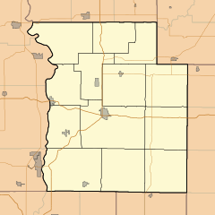Mansfield, Indiana is located in Parke County, Indiana