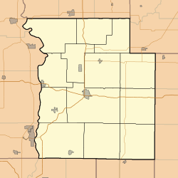 Lusk Home and Mill Site is located in Parke County, Indiana