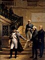 Napoleon visiting the Tribunat (Palais Royal) in 1807