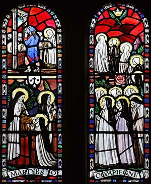 Our Lady of Mount Carmel Church, Quidenham, Norfolk - Windows - geograph.org.uk - 1084822
