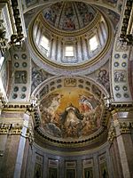 San domenico, bologna, interno, arca di san domenico, cappella con affreschi di guido reni 02