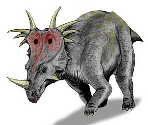 Styracosaurus BW