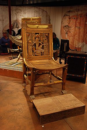 Tutankhamun throne 2