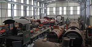 Tyseley locomotive workshops 24170660848