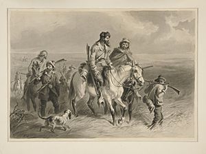 Border Ruffians Invading Kansas by F. O. C. Darley