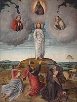 Gerard David.Transfiguration of Christ02