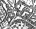 John Norden's Map of Westminster - Charing Cross