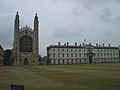 Kings College Chapel and the Gibbs Building from the Backs