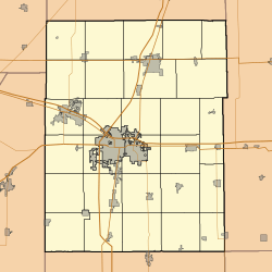 Rantoul is located in Champaign County, Illinois
