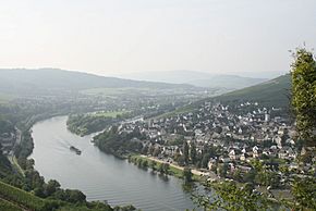 Moselle river near Cochem, Germany