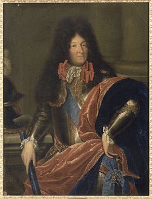 Nocret, attributed to - Louis XIV of France - Versailles, MV2066