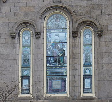 Old Stone Church windows