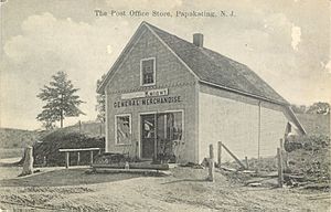 Papakating Post Office Frankford Township NJ in M R Knight General Merchandise