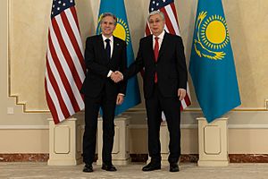 Secretary Blinken Meets with Kazah President Tokayev in Astana (52717462009)