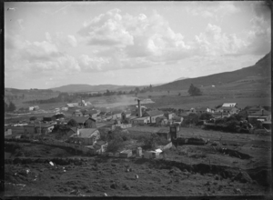 View over Hikurangi, 1911. ATLIB 287815