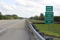 Wayne County border US84EB