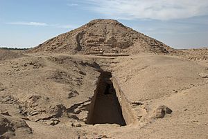 Al-Kurru,main pyramid