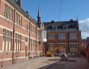 Alderman Newton's Greyfriars School building, Leicester