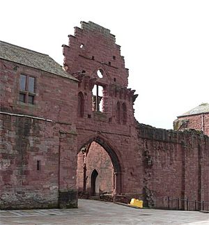 Arbroath abbey gate