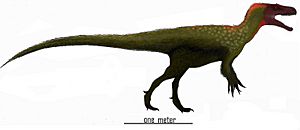 Marshosaurus restoration