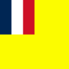 Military flag of Annam (French protectorate).svg